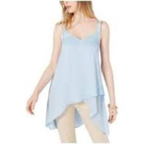 Vince Camuto Tops - Vince Camuto High Low Tank Cami Tunic Sky Blue